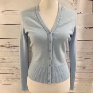 Cashmere Lord&Taylor button cardigan